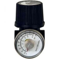 Campbell 20-HP 120-Gallon Rotary Air Compressor gauges