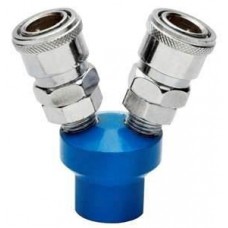Campbell 5-HP Dual-Voltage Single-Stage Air Compressor hose fittings
