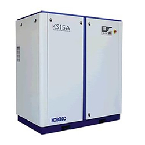 KOBELCO KS15A Rotary Screw Compressor A&S Aerodynamic Co., Ltd