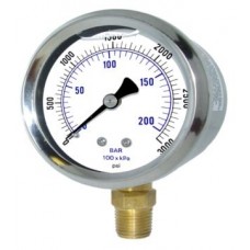Quincey 3103DS12HCA23 Air Compressor pressure gauge 